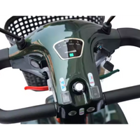 Mobility Scooter Built for All-Terrain Independence, Plush Captain Seat, Dual Mirrors, Smart Control Panel