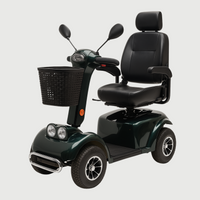 Mobility Scooter Built for All-Terrain Independence, Plush Captain Seat, Dual Mirrors, Smart Control Panel